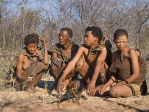 Botswana-San bushmen