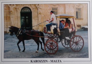 Kartolina - il-karozzin ta' Malta