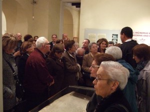U3E members at the Archaeological Museum.