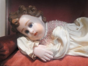 A baby Jesus with a soft and translucent finish (Copyright - Fiona Vella)